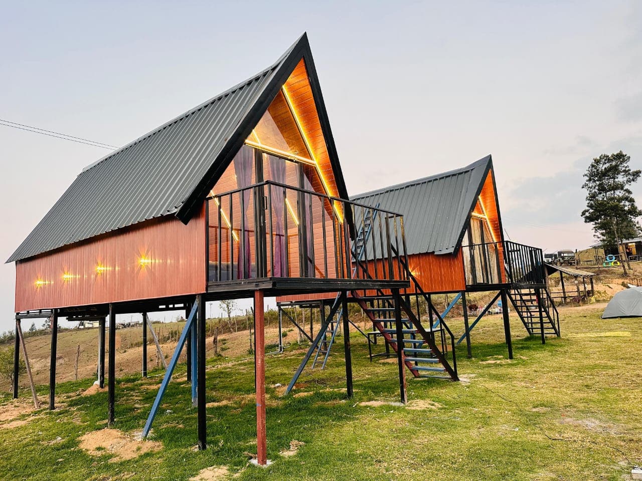 Luxury A-Frame Stays - View 1